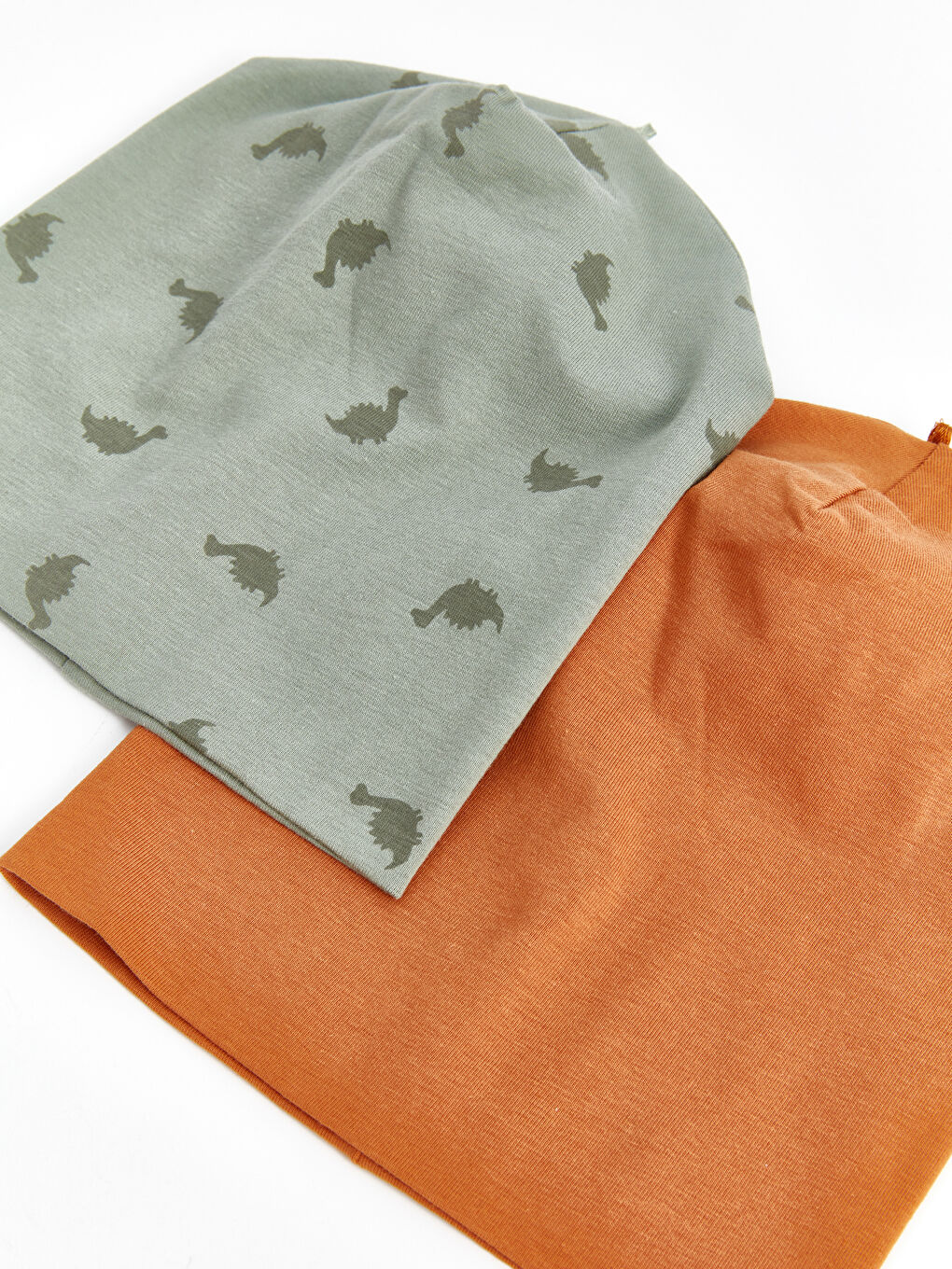 LCW baby Printed Baby Boys' Beanie 2 Pack -S4BN78Z1-LS6
