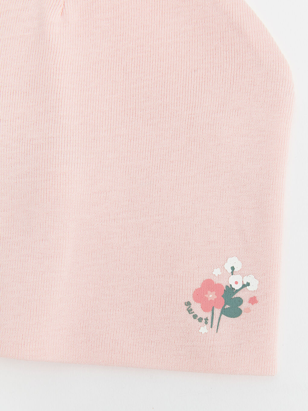 Printed Baby Girl Beanie 3 pcs -S4BO25Z1-JM1