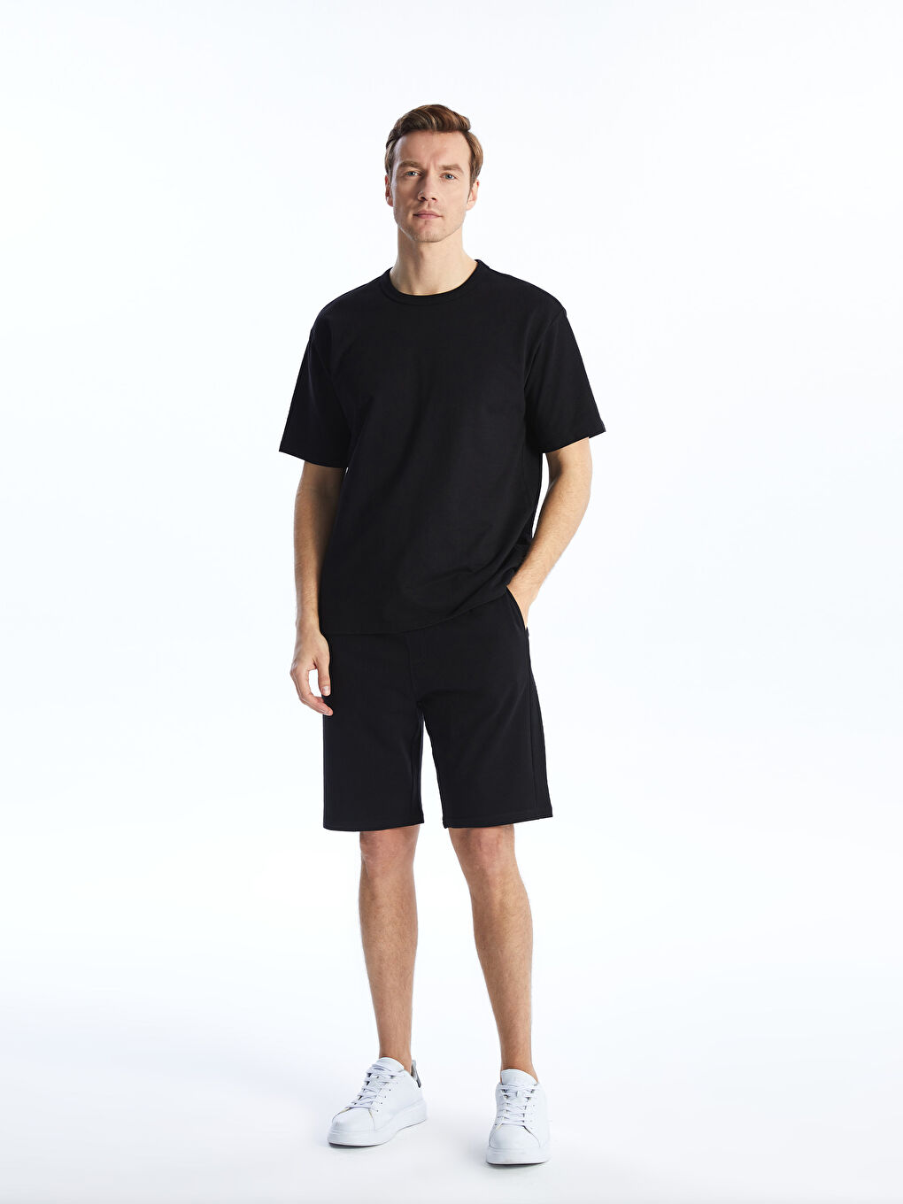 Standard Fit Men's Shorts -S4BO93Z8-CVL