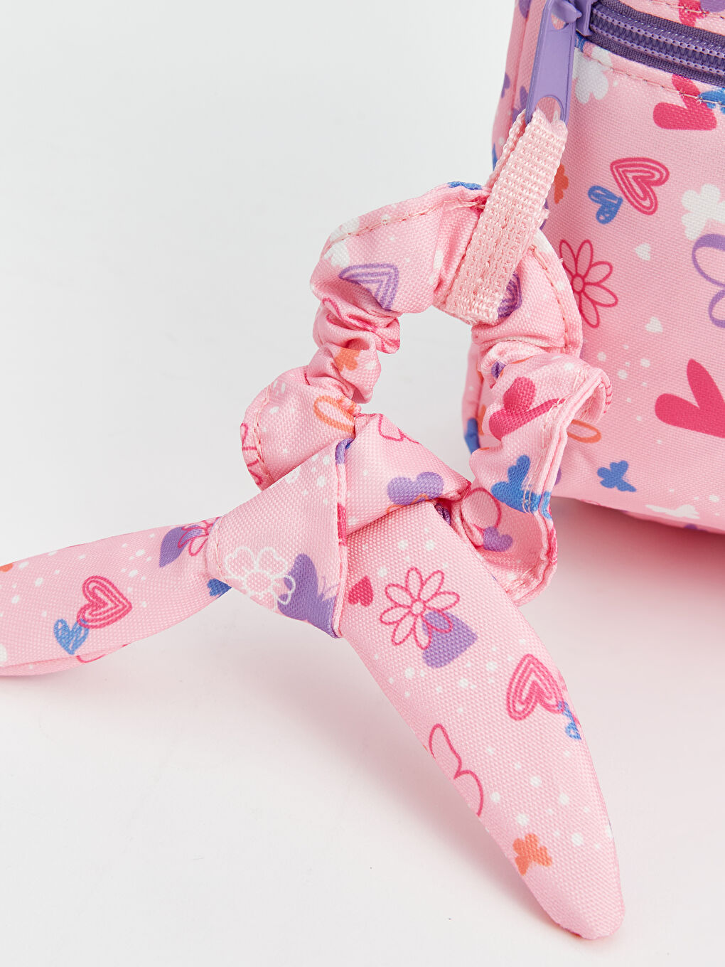 Pembe Baskılı Kız Çocuk Sırt Çantası-3