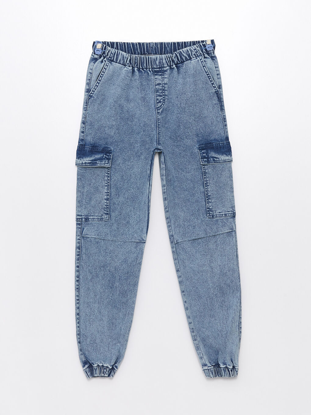 Elasticated Waist Girls' Jean Jogger Trousers