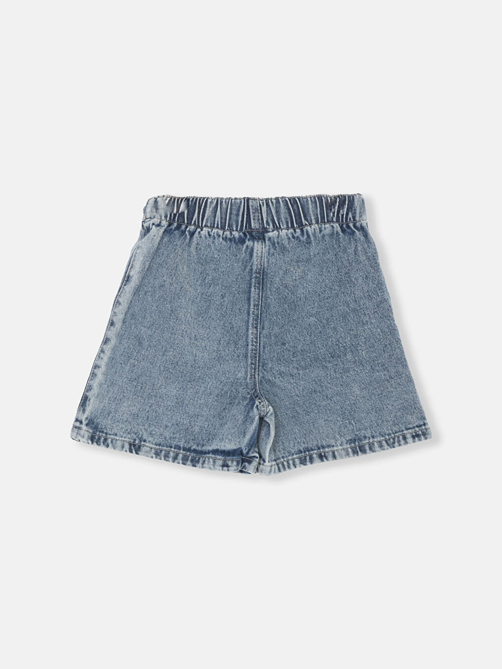 Basic Girl Jean Short Skirt-1