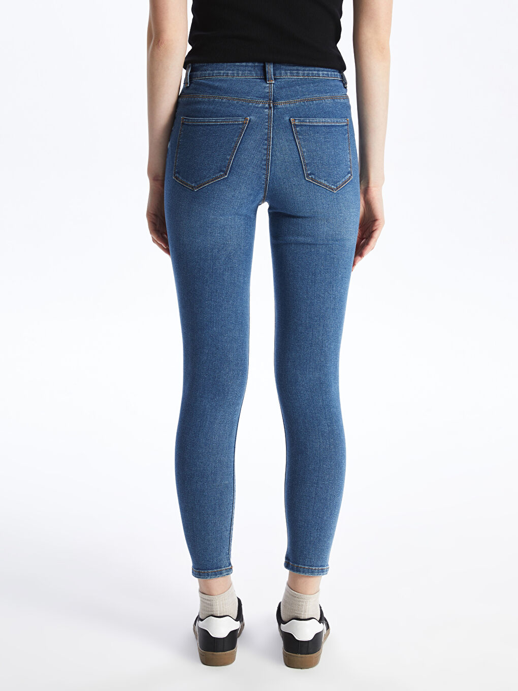 LCW Jeans İndigo Mercury Skinny Fit Kadın Jean Pantolon - 4