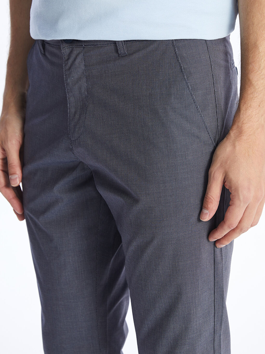 LCWAIKIKI Classic Παντελόνι Chino Κανονικής Εφαρμογής για Άνδρες -S4BR58Z8-LBF