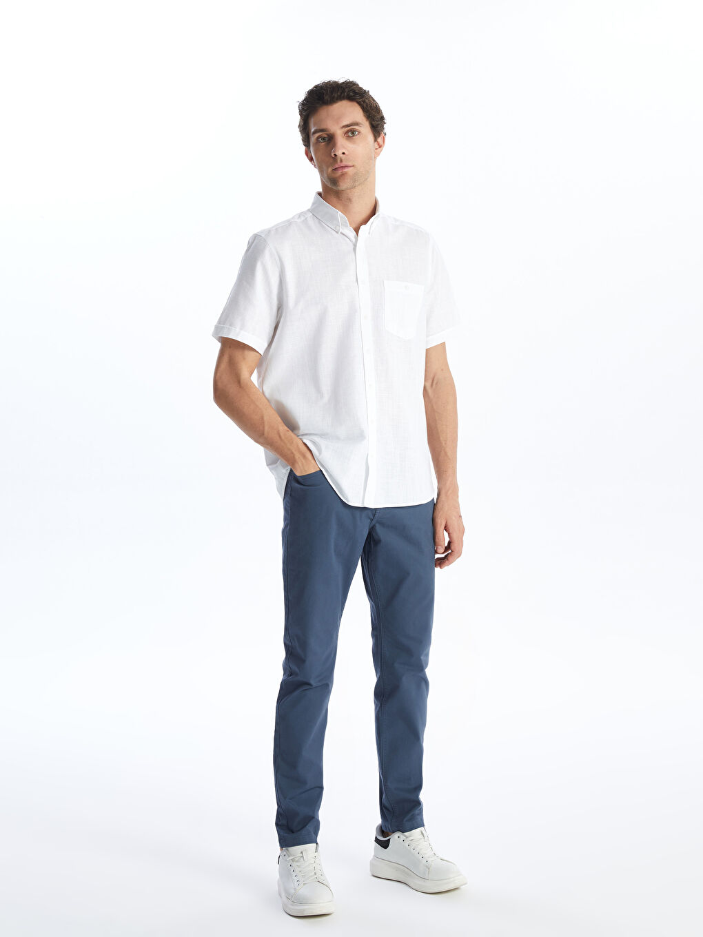 Брюки Чино Мужские Slim Fit