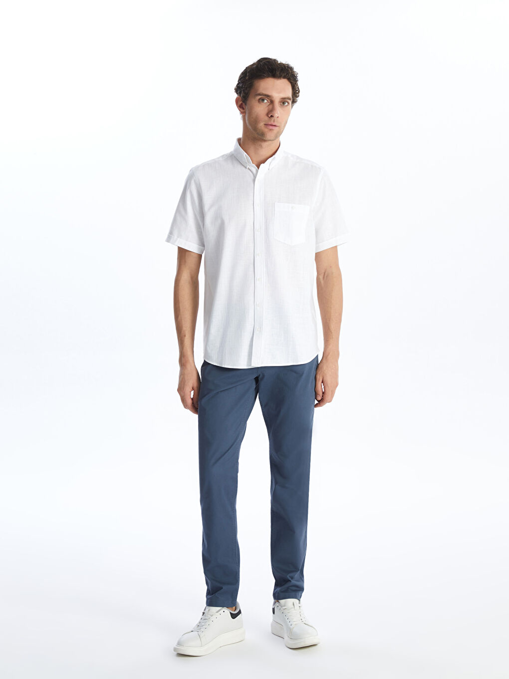 Брюки Чино Мужские Slim Fit-1