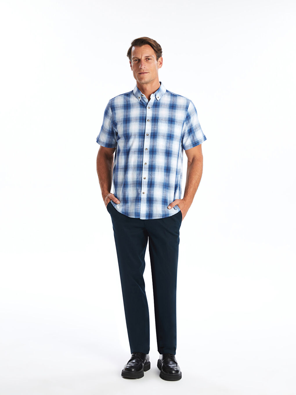 Standard Pattern Men's Chino Trousers -S4BR63Z8-KN7