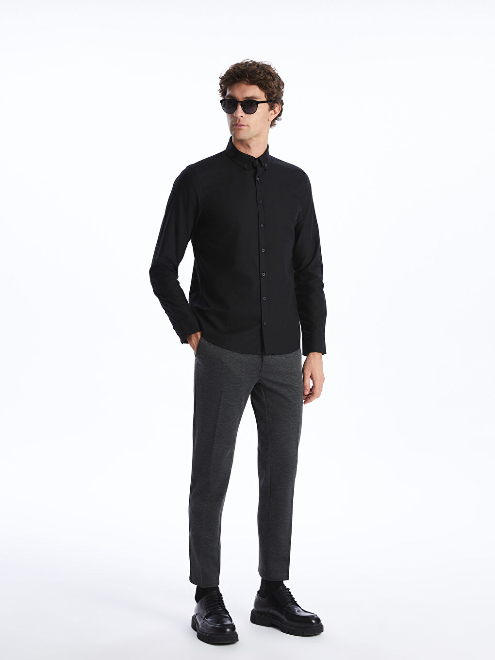 Slim fit muške pantalone  -S4BR64Z8-CZ4