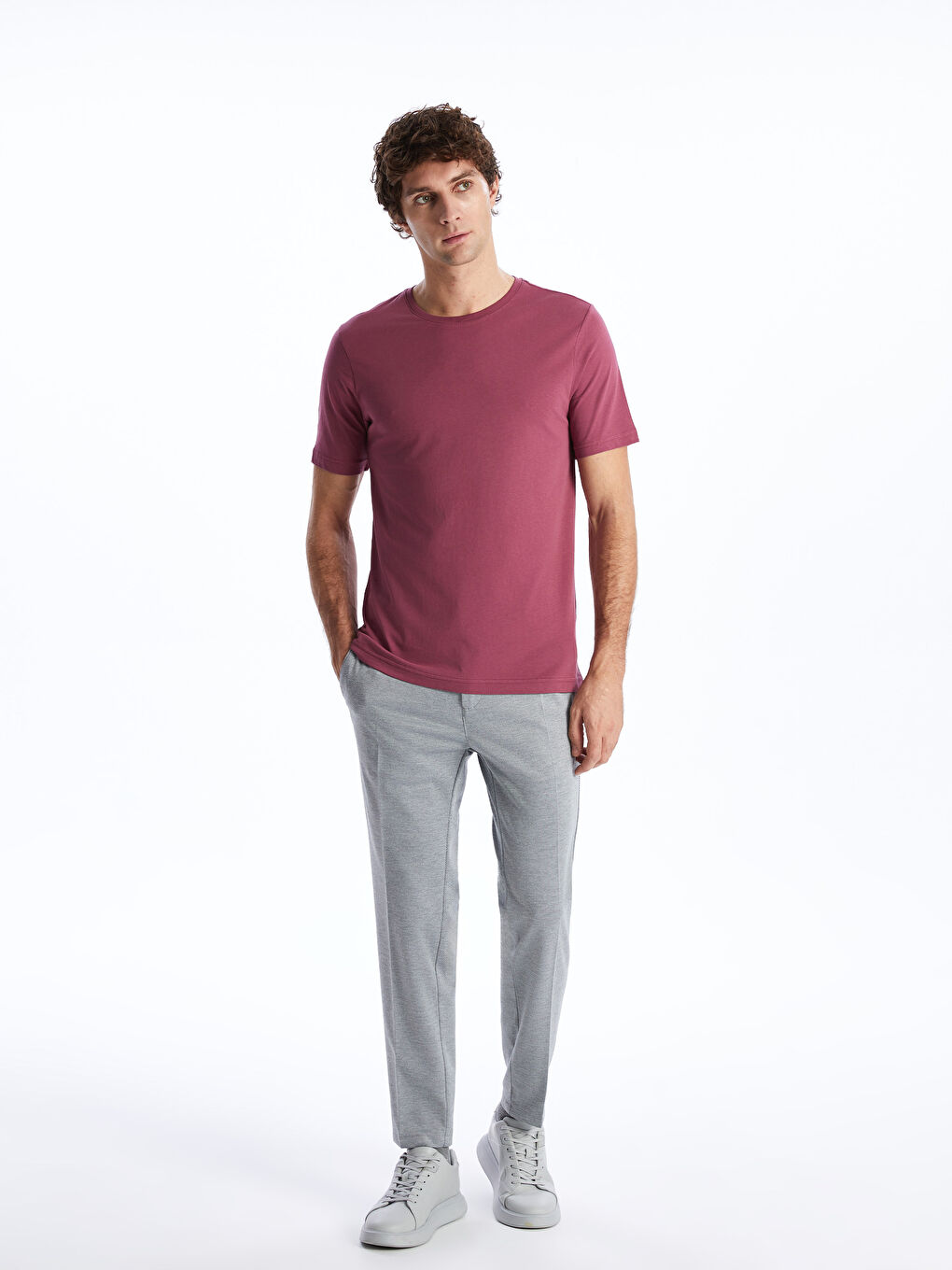 Slim fit muške pantalone  -S4BR64Z8-QU2