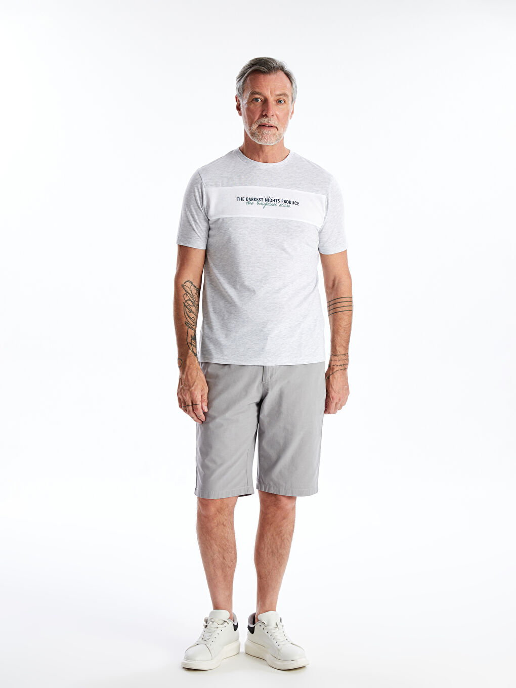 Standard Fit Men's Bermuda Shorts -S4BR66Z8-Y2F