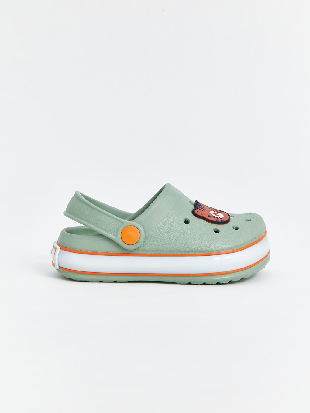 LCW STEPS Yeşil Patch Detaylı Tabanı Işıklı Erkek Bebek Plaj Sandaleti - 2