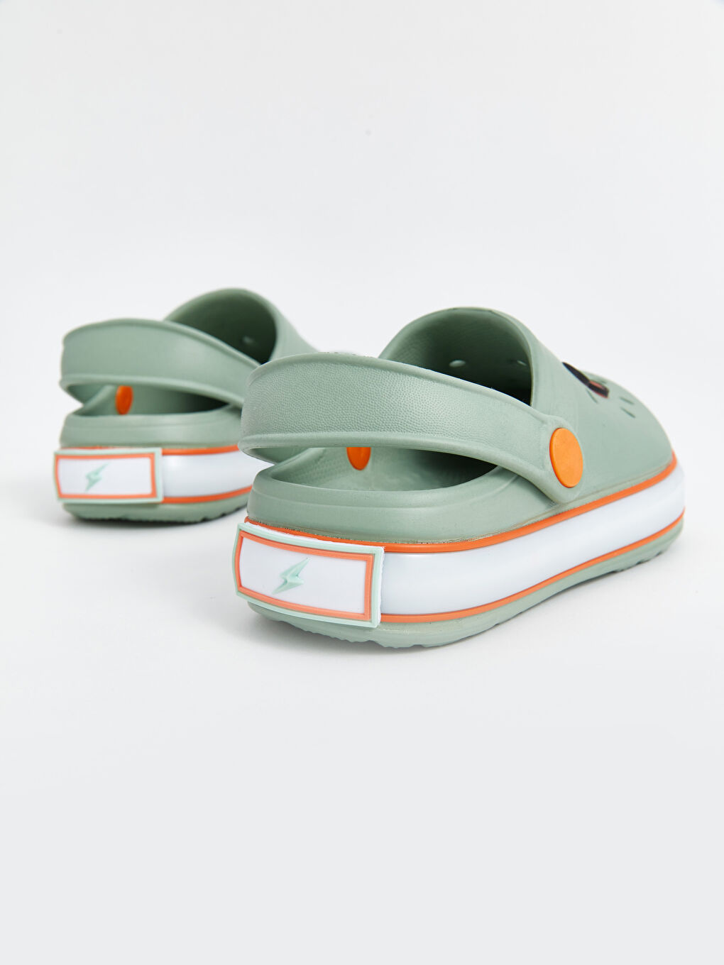 LCW STEPS Yeşil Patch Detaylı Tabanı Işıklı Erkek Bebek Plaj Sandaleti - 5