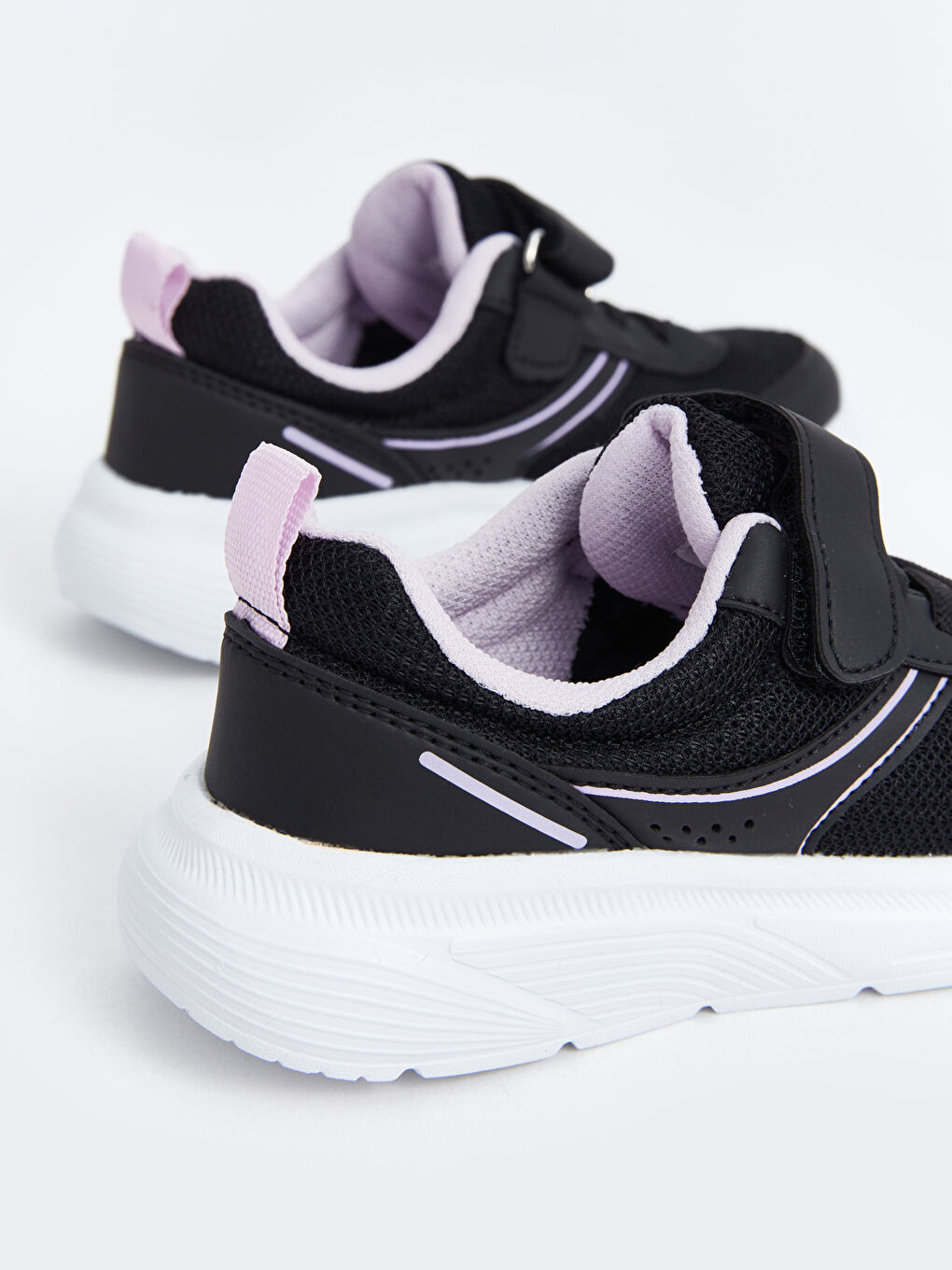Mesh Detailed Printed Girl's Active Sneakers -S4BS89Z4-RQL
