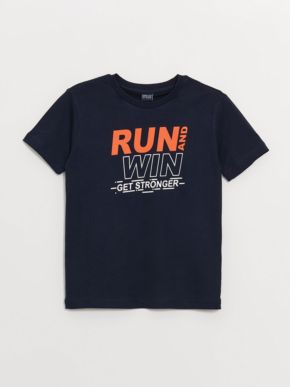 LCW ECO Crew Neck Printed Short Sleeve Boys' T-Shirt -S4BT29Z4-J2Y