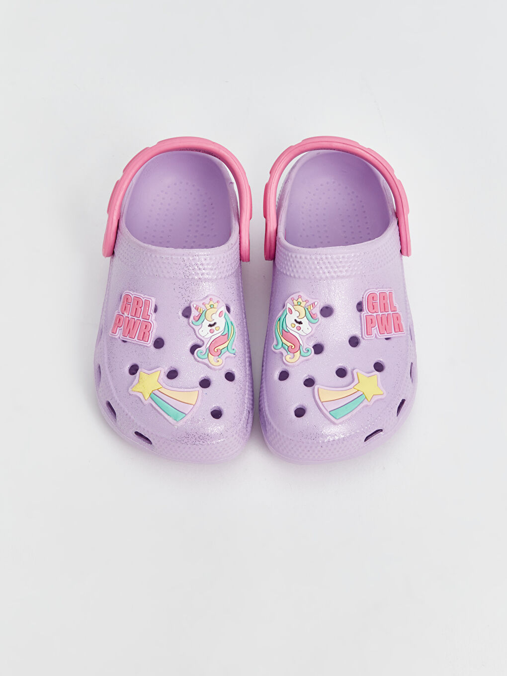 LCW STEPS Printed Girls' Beach Sandals -S4BT75Z4-DP3