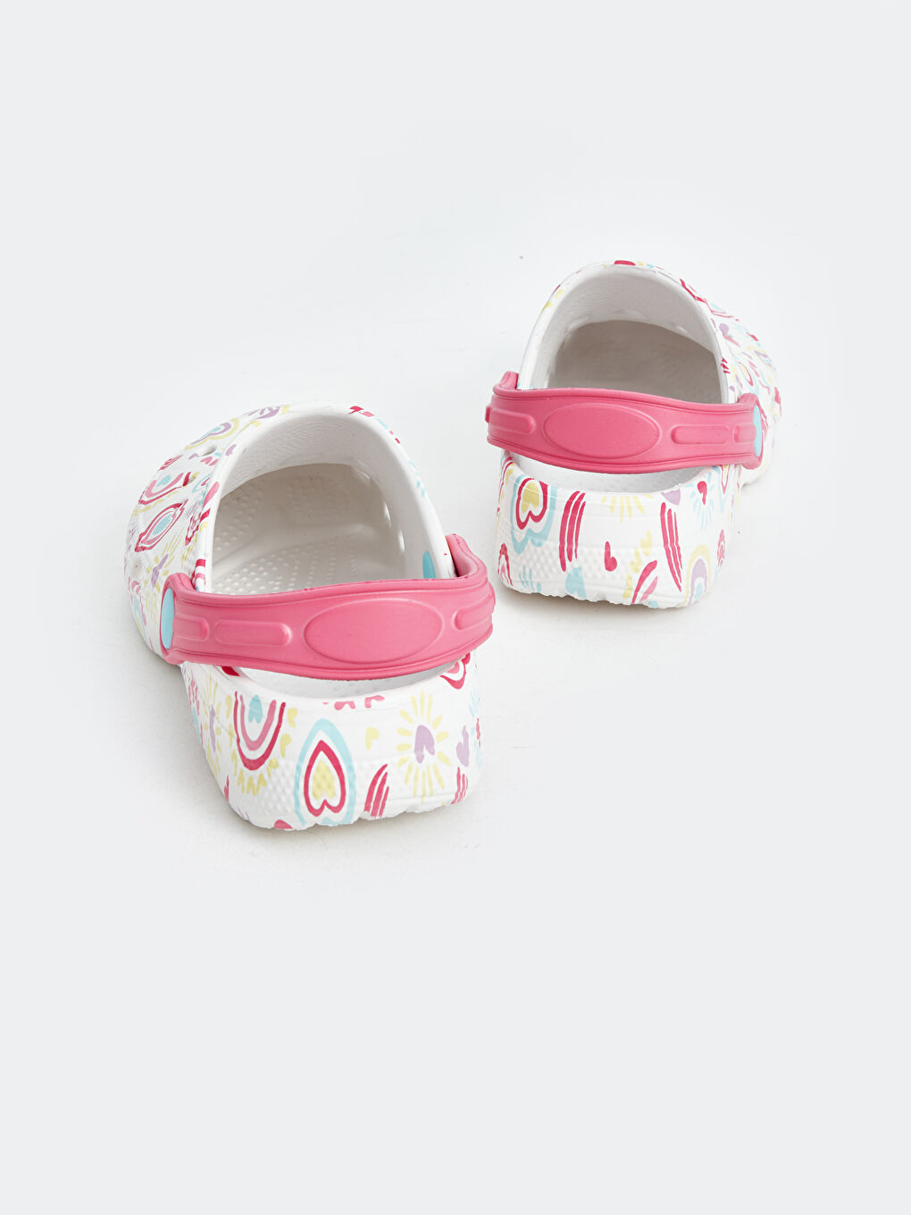 Қыздарға арналған принтті жағажай сандалдары-4