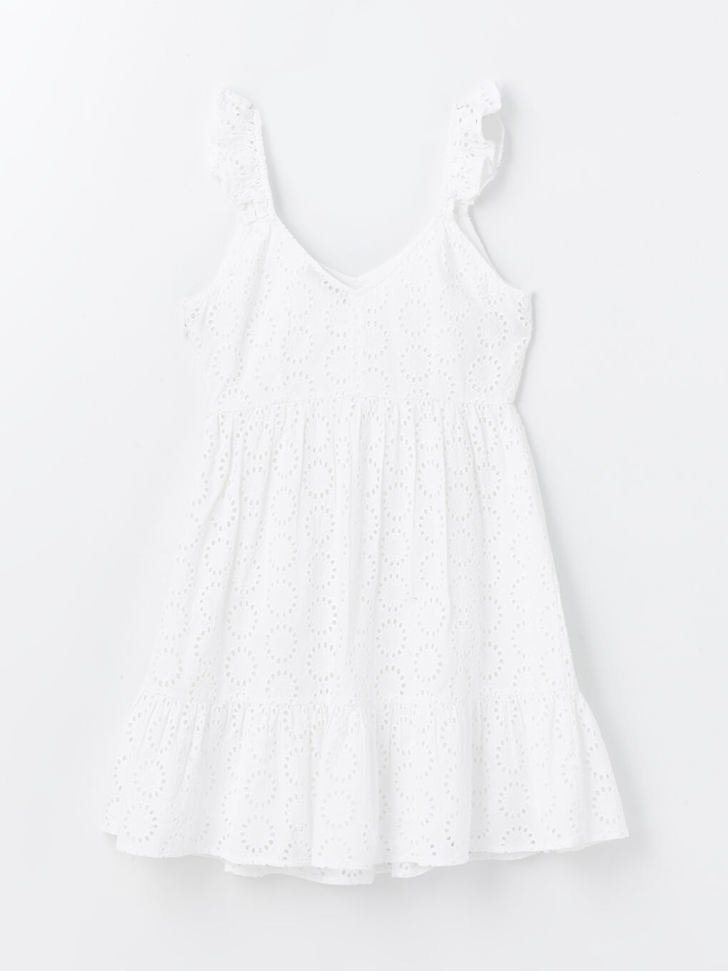 V-Neck Patterned Women's Dress -S4BV08Z8-Q6K