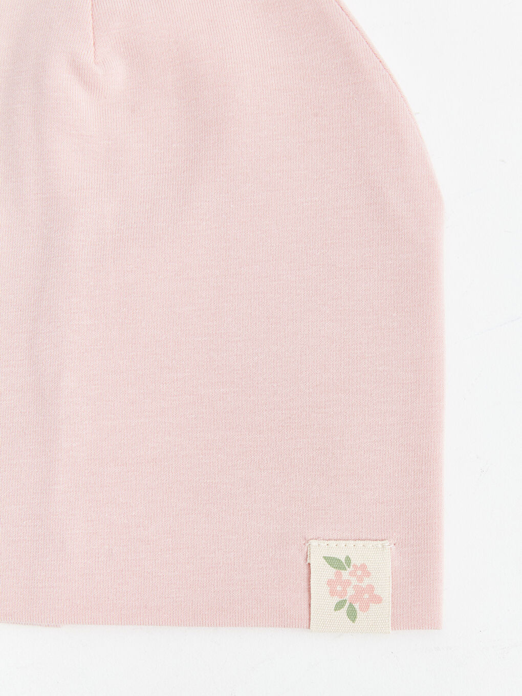 Ekru Baskılı Kız Bebek Bere 2'li-1