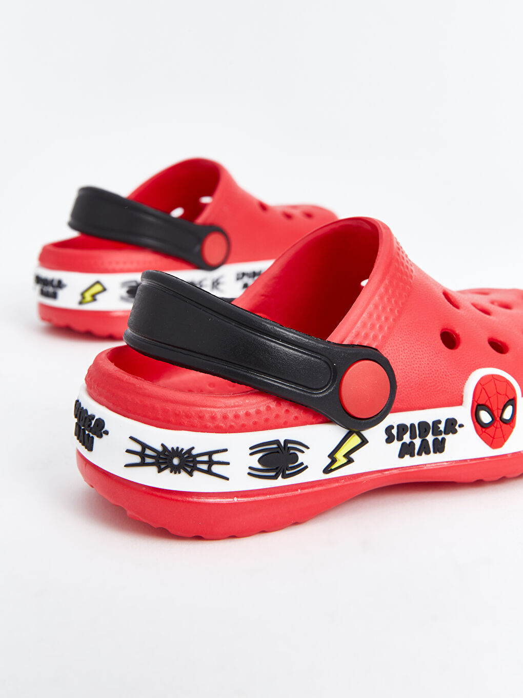 Sandales de plage imprimées Spider-Man pour bébés garçons-4