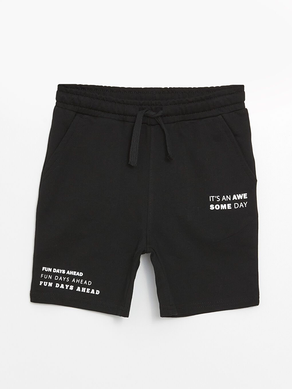 Elasticated Waist Printed Boys' Shorts