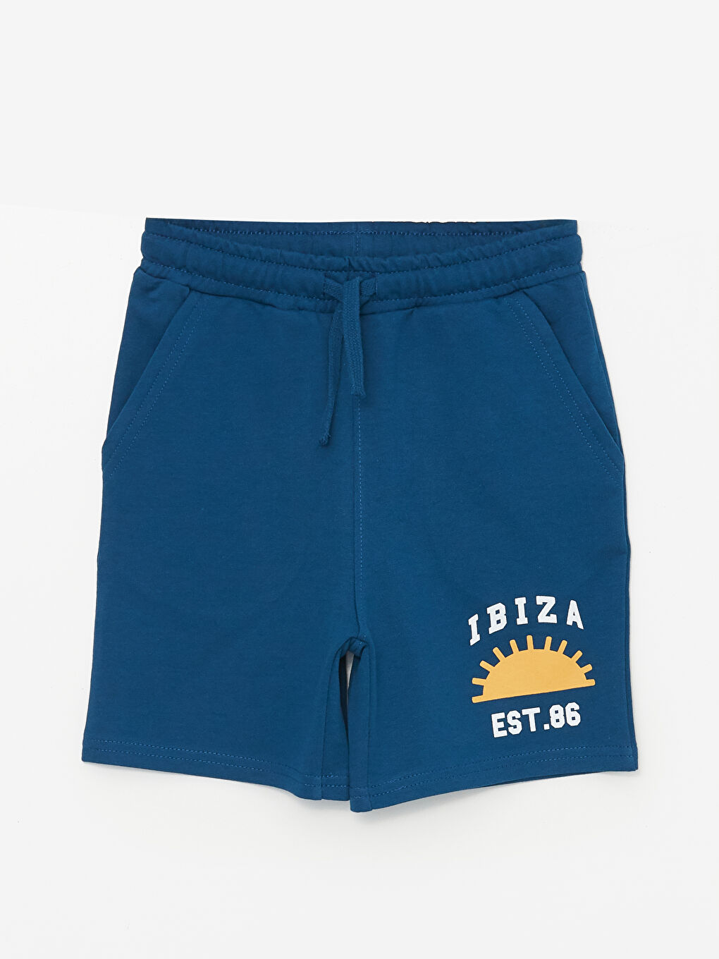 Elastic Waist Printed Boy Shorts -S4BY15Z4-JSC