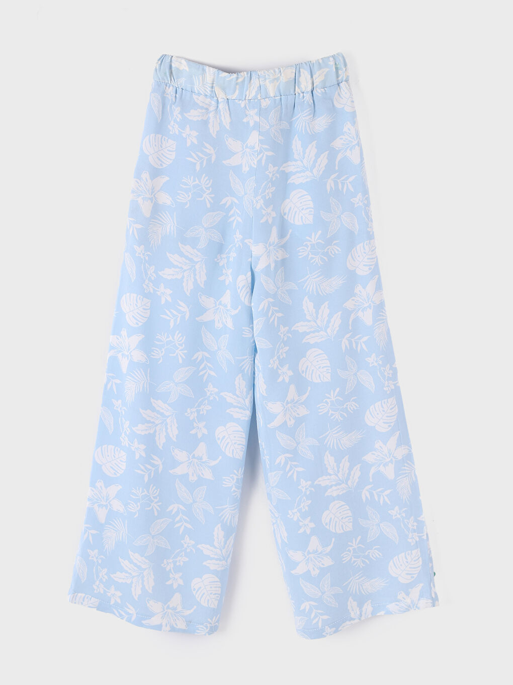 Pantalon Imprimé à Taille Élastiquée pour Filles-1