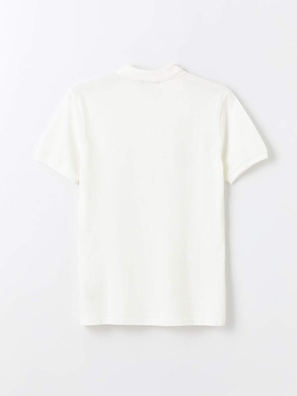 Ерлерге арналған поло жағалы қысқа жең пике футболка-6