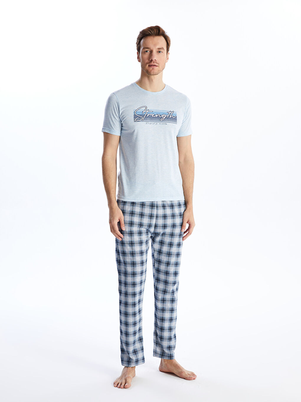 Standard Fit Men's Pajama Set -S4CA26Z8-LRW