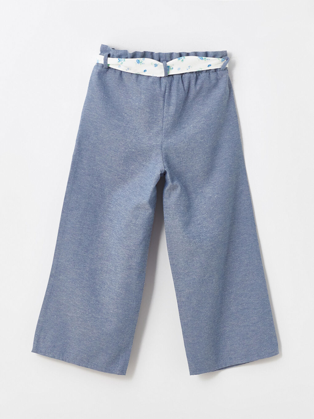 Ekru Bisiklet Yaka Kız Çocuk Bluz ve Pantolon-6