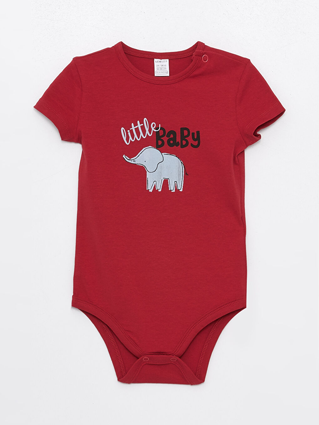 Baby Boy RED Bodysuit