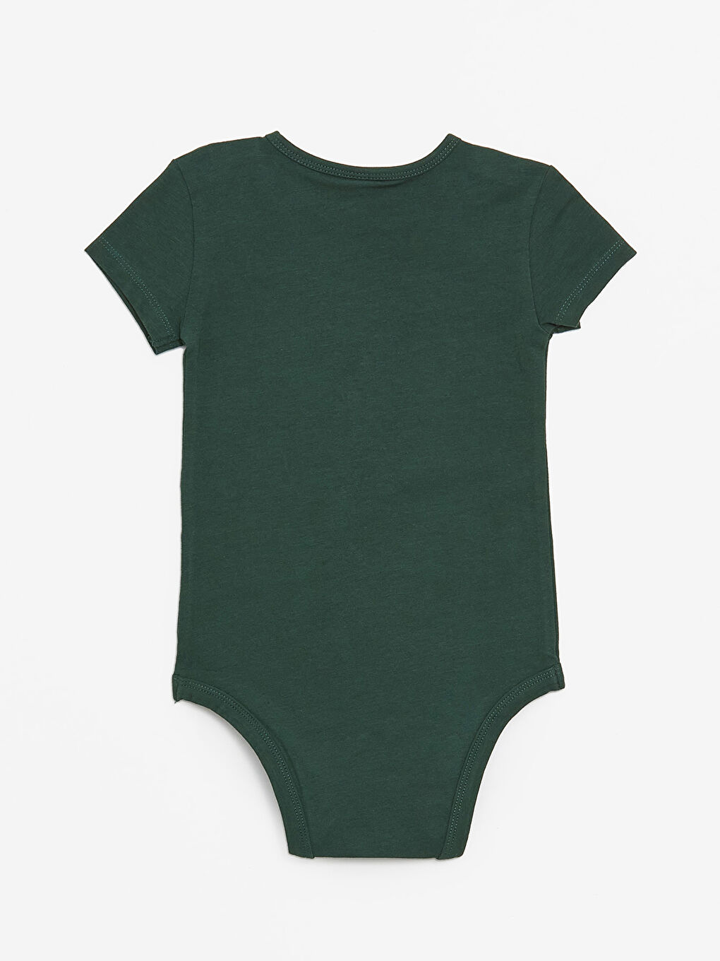Crew Neck Printed Baby Boy Body With Snap Fastener -S4CB17Z1-J2L
