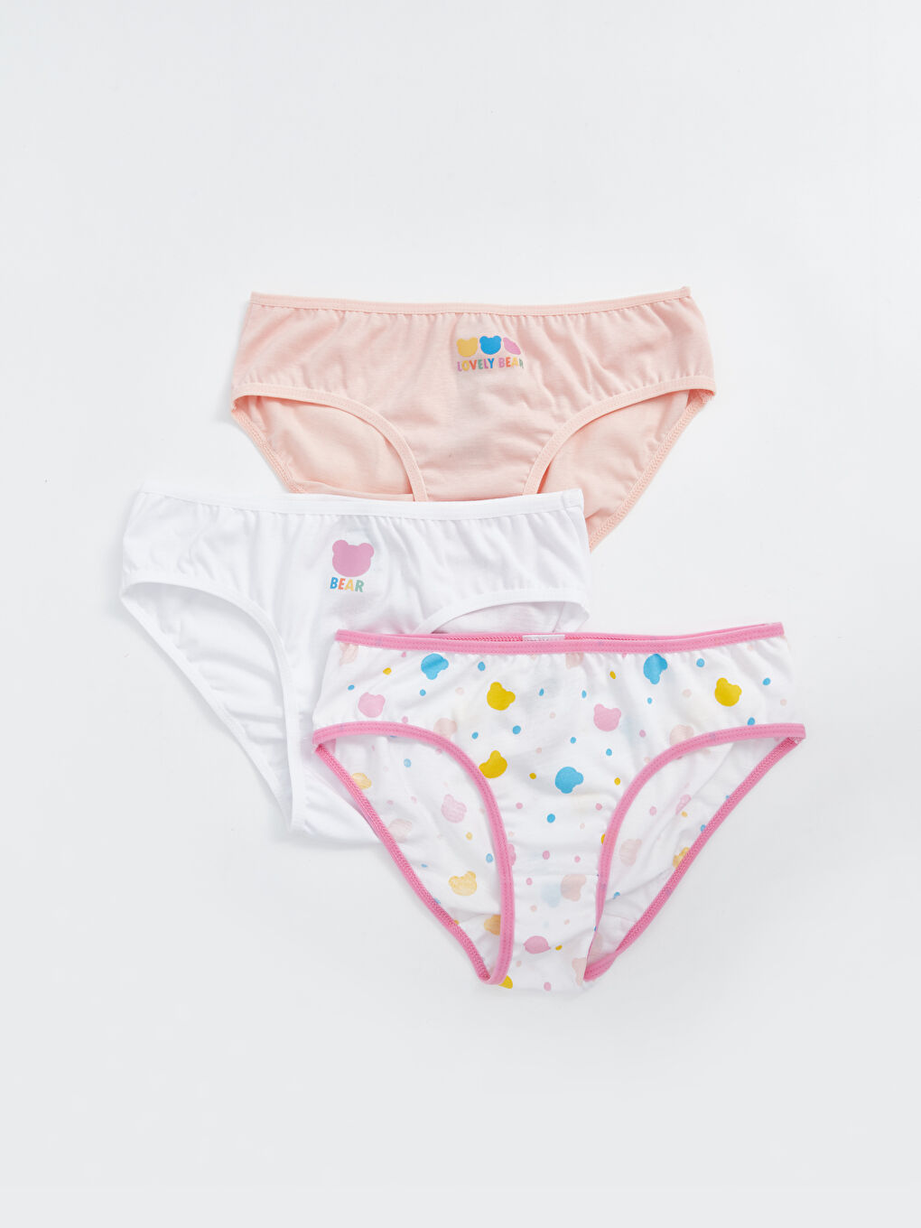 Printed Girl's Panties 3 pcs -S4CC14Z4-FRA
