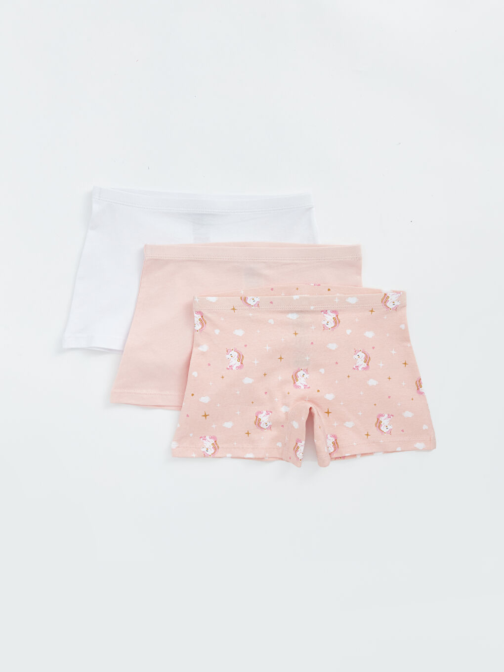 LCW Kids Printed Girls' Boxer 3-packs -S4CC28Z4-LT4
