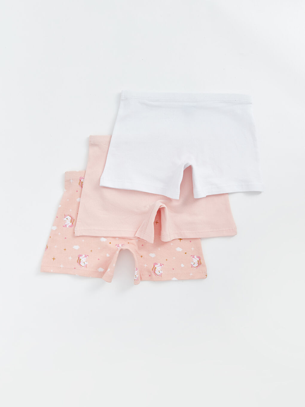 LCW Kids Printed Girls' Boxer 3-packs -S4CC28Z4-LT4
