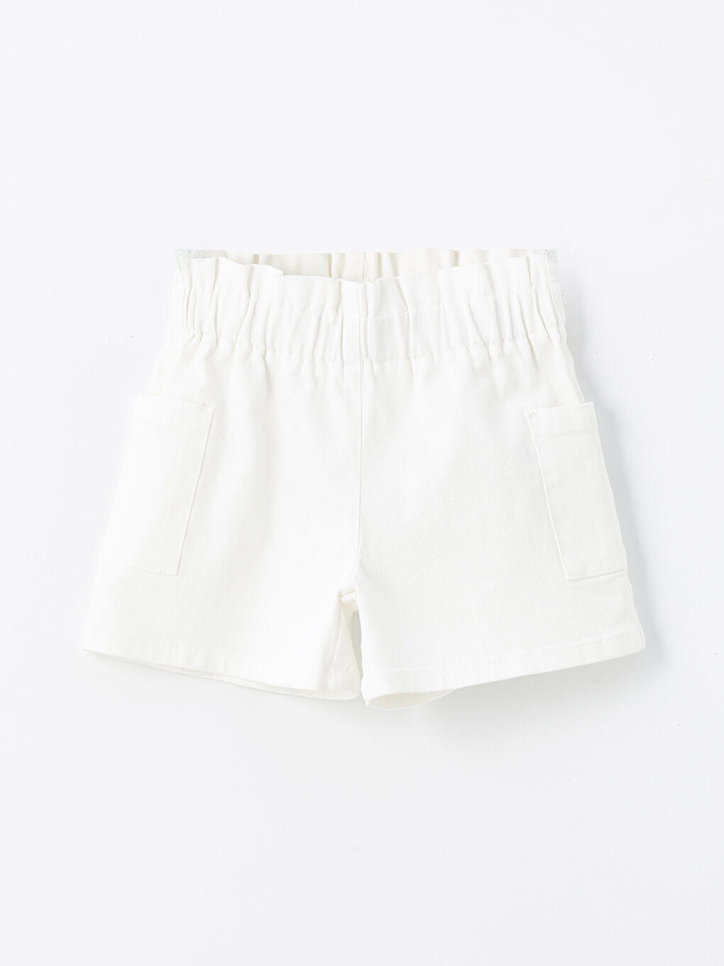 LC Waikiki Elastic Waist Basic Baby Girls' Shorts -S4CC47Z1-R9K