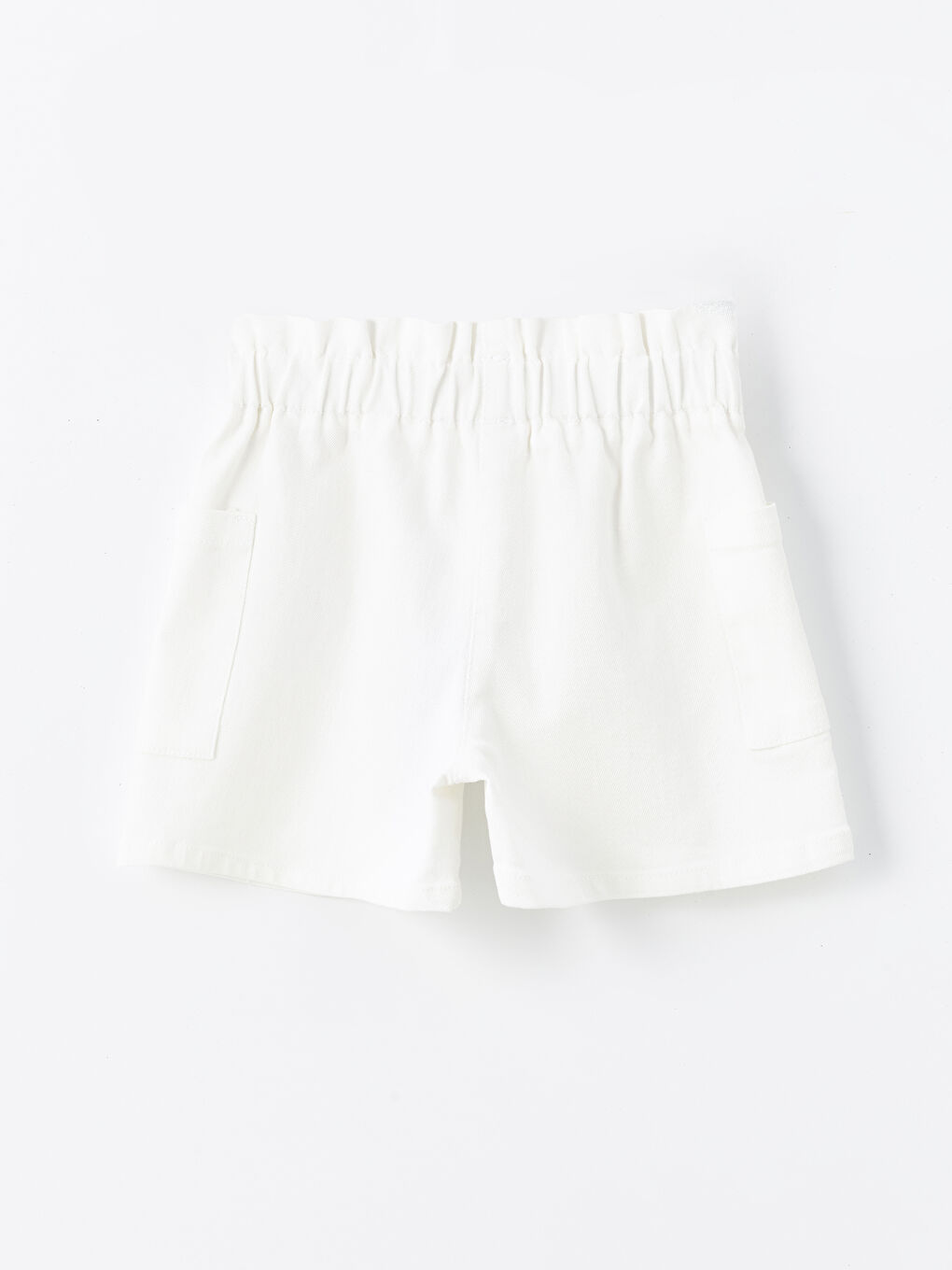 LC Waikiki Elastic Waist Basic Baby Girls' Shorts -S4CC47Z1-R9K
