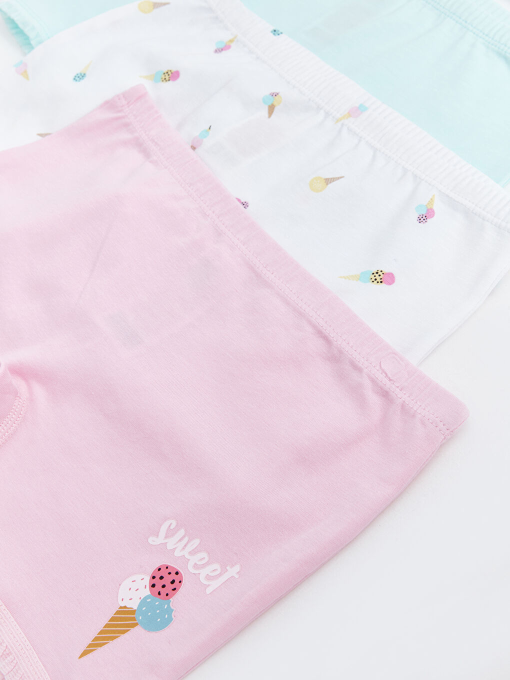 Boxeri pentru Fete cu Imprimeu 3 Bucăți-2