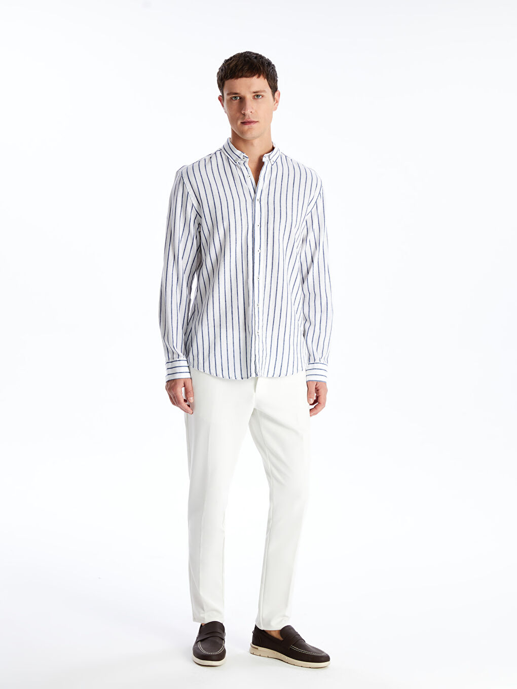 LCWAIKIKI Classic Slim Fit Men's Chino Trousers -S4CD11Z8-R9J