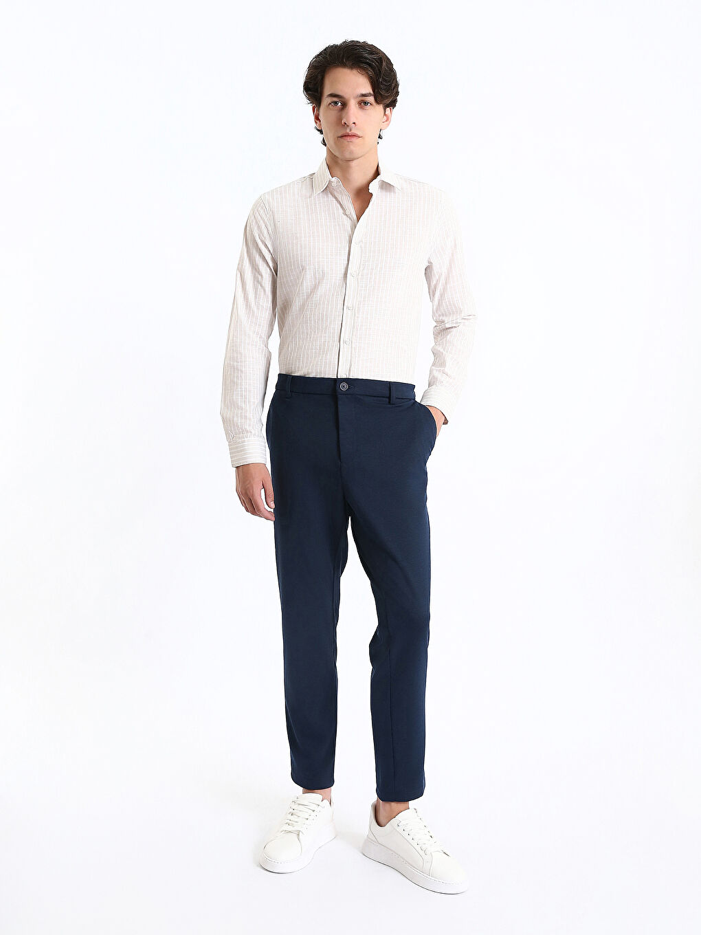 Slim Fit Men's Chino Trousers-1