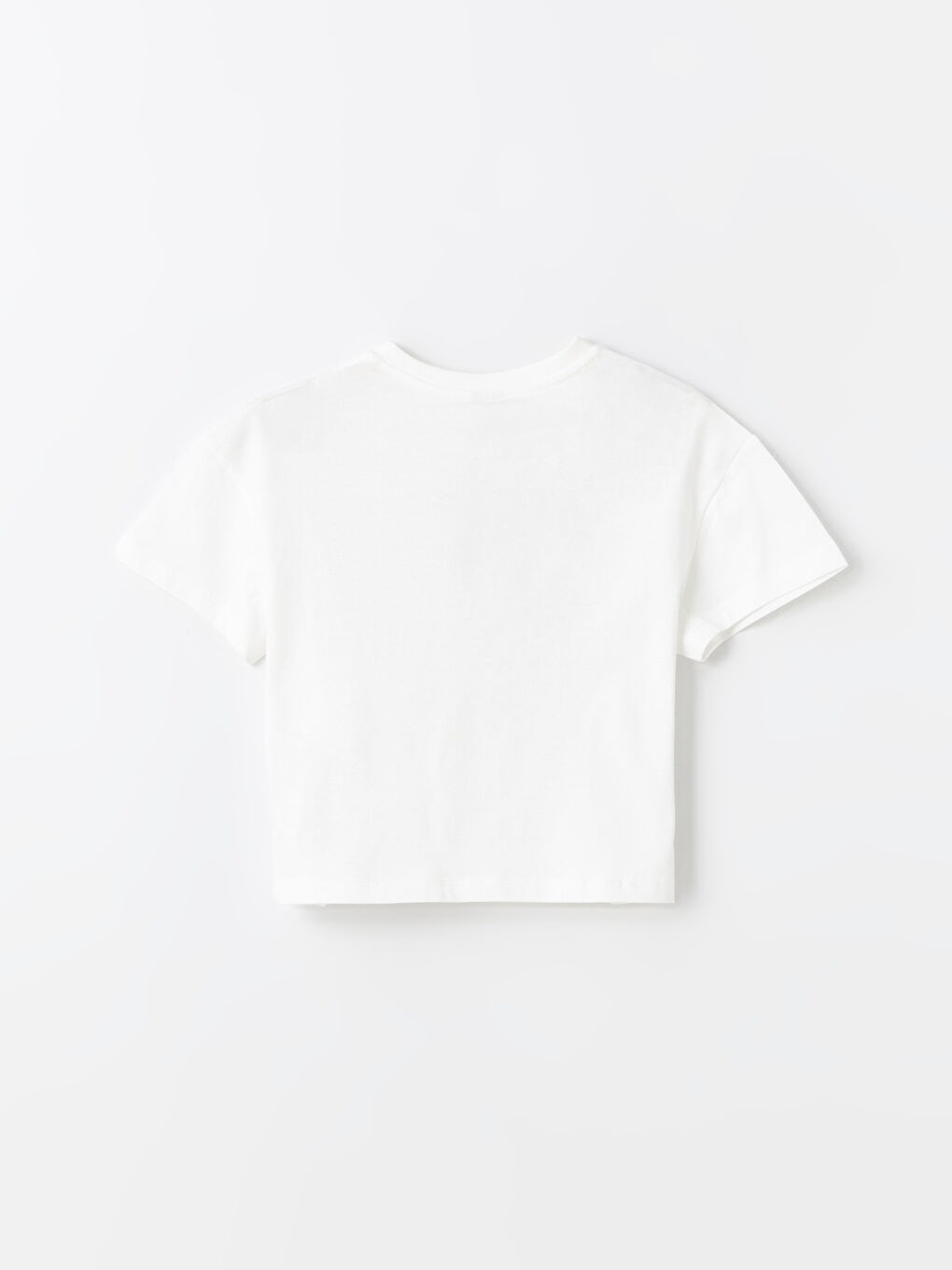 Crew Neck Printed Short Sleeve Girls T-Shirt and Trousers -S4CD84Z4-FDU