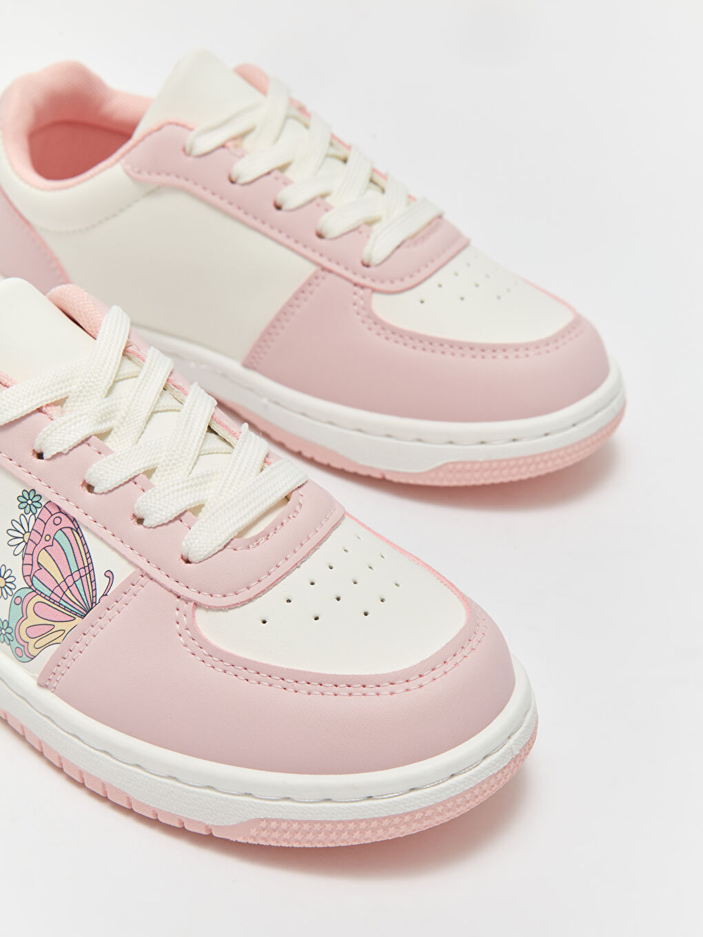 LCW STEPS Bedruckte Mädchen-Sneaker mit Schnürung -S4CE02Z4-LT4