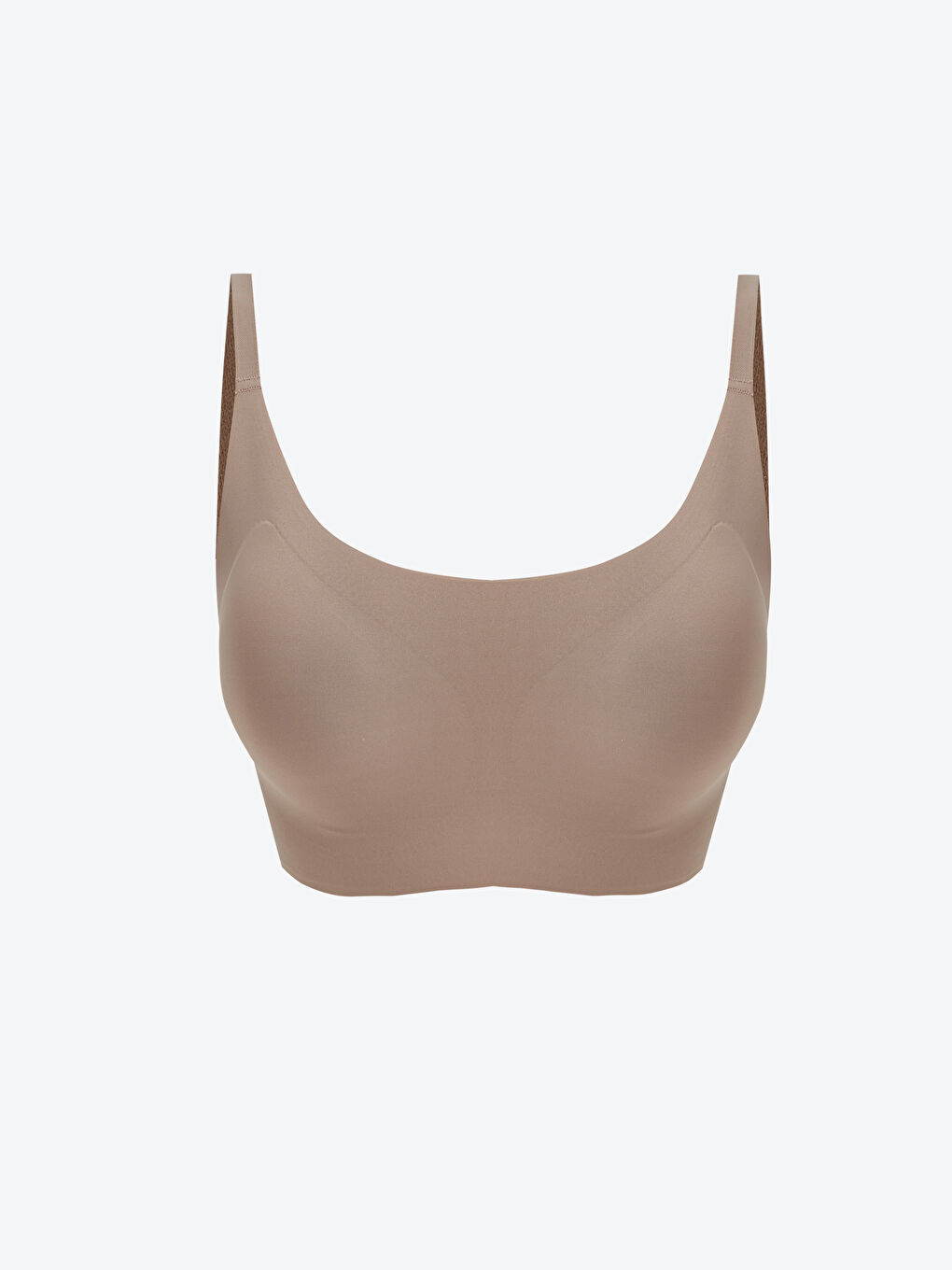 Non-wired Half-Padded Laser Cut Sports Bra -S4CE04Z8-GUH