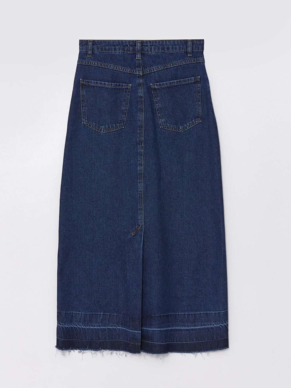 Standard Fit Women's Jean Skirt -S4CE14Z8-309