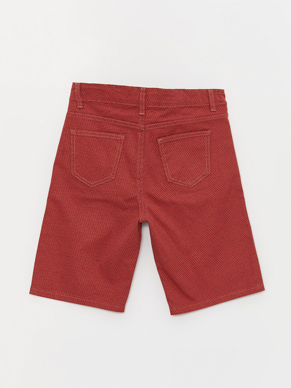 Kahverengi Desenli Erkek Çocuk Şort-2