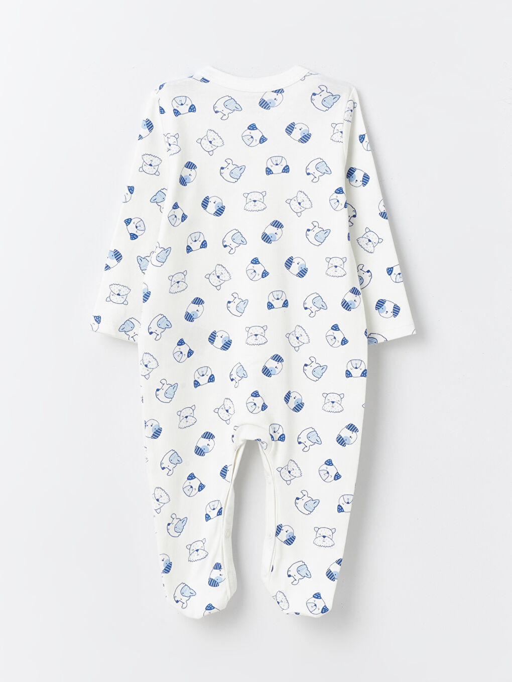 Crew Neck Printed Baby Boys' 3-Pack Set-2