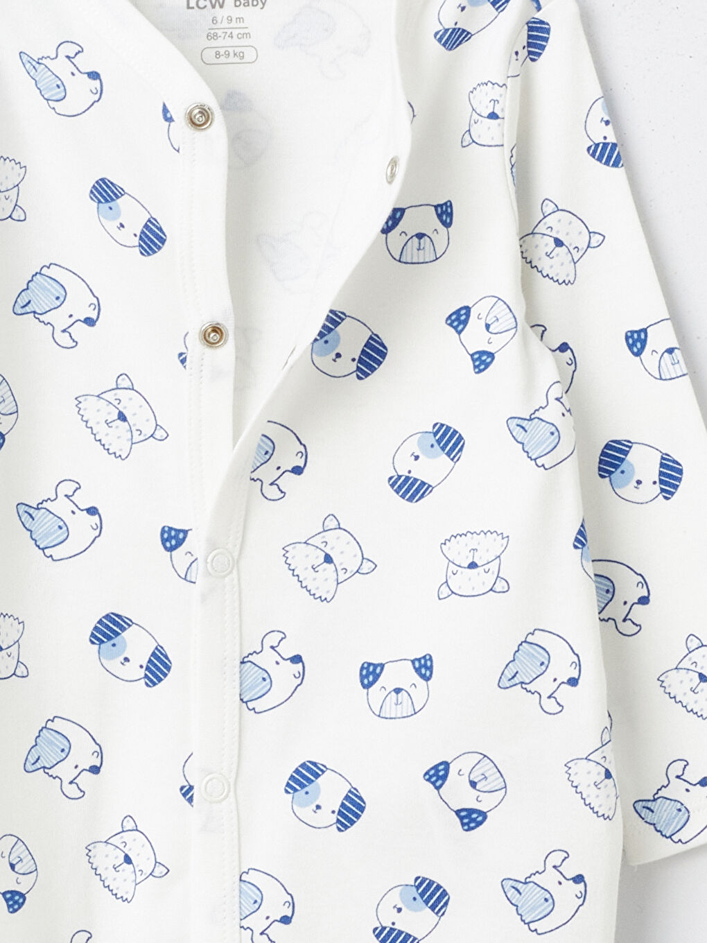 Crew Neck Printed Baby Boys' 3-Pack Set-5