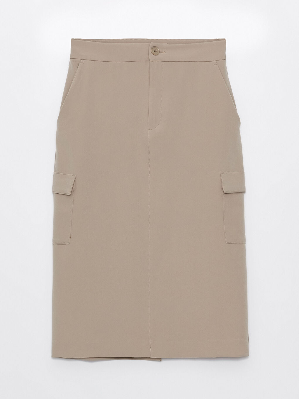 LCW Vision Women's Regular Fit Plain Skirt -S4CF28Z8-VHS