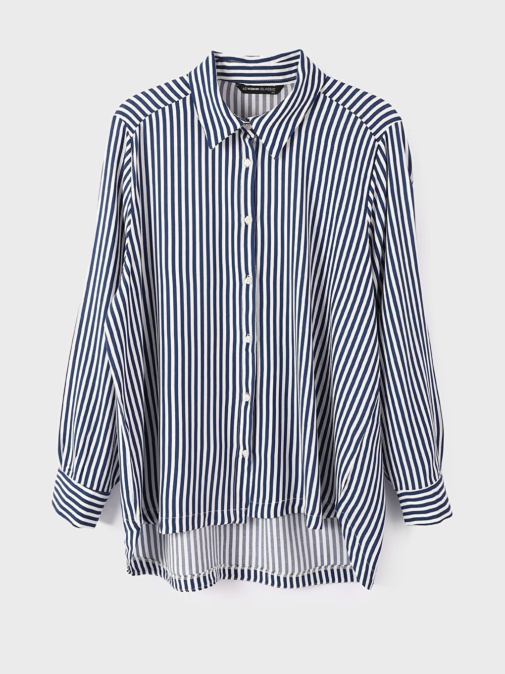 Striped Long Sleeve Women's Shirt