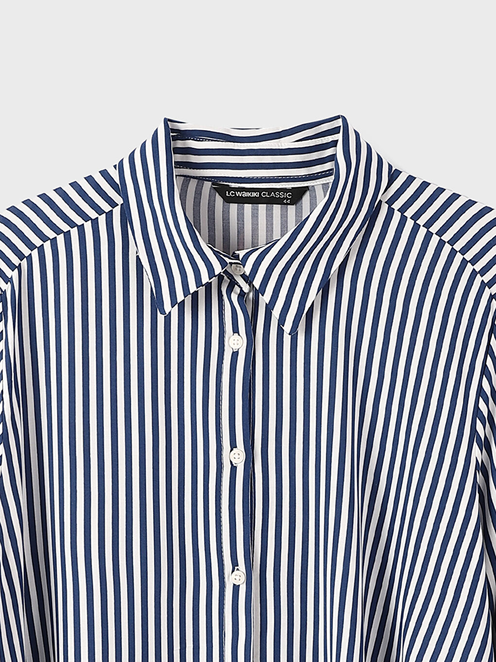 Striped Long Sleeve Women's Shirt-2