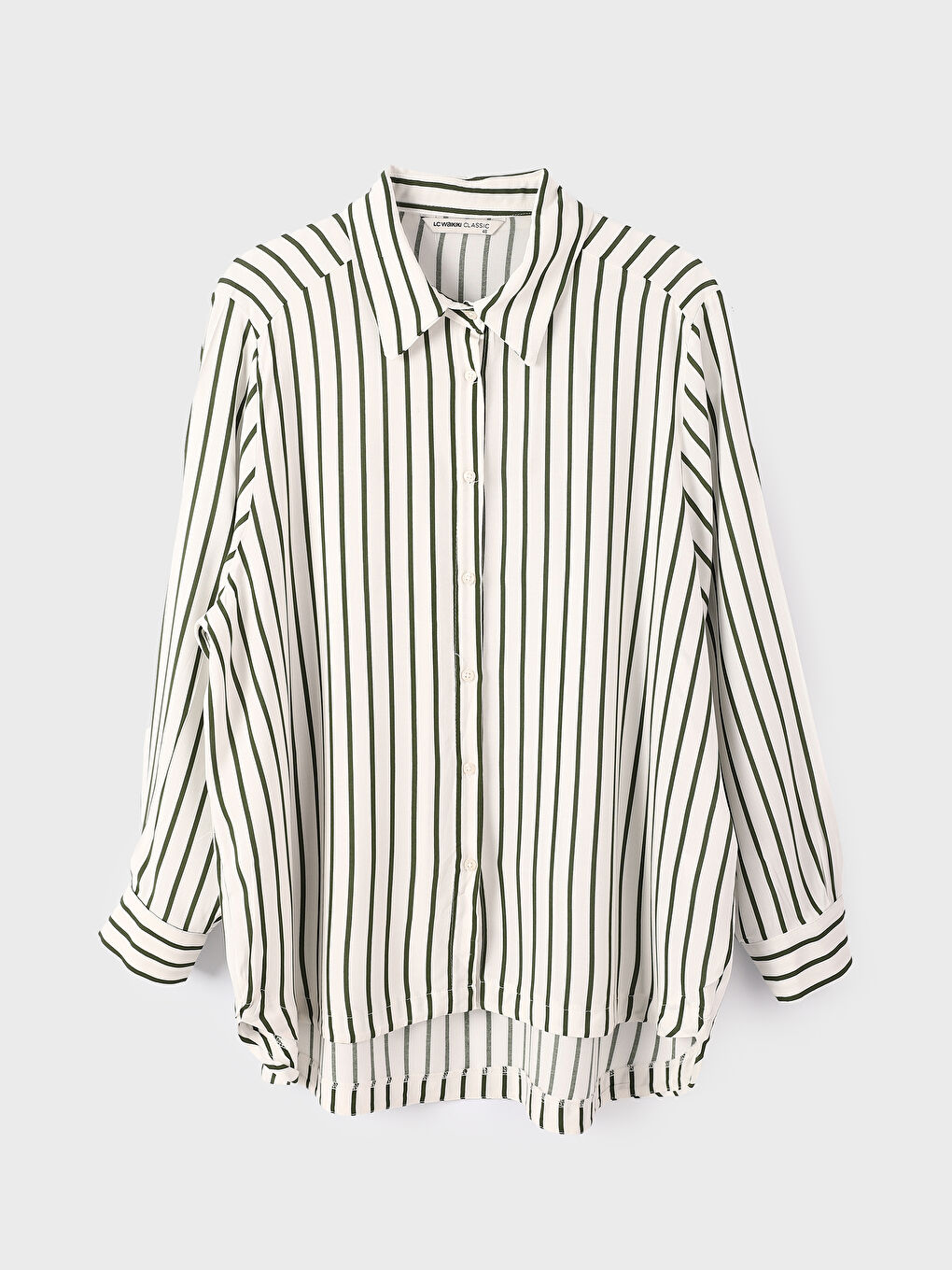 Striped Long Sleeve Women's Shirt